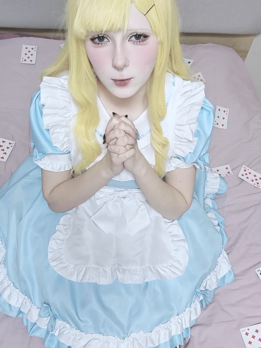 ❗MY TG CHANNEL: @asamykyo  #alice #aliceinwonderland #cosplay #cosplayer #makeup #beauty #capcut #fypシ #recommendations #fyp #rec 