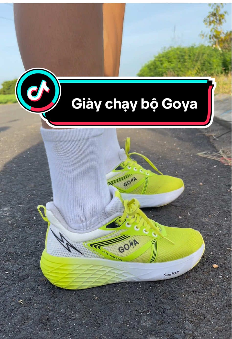 Giày chạy bộ Goya #giaychaybogoya #giaychaybo #giaychaybochinhhang #giaythethao360 