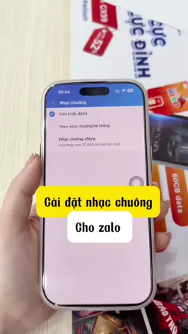 Cách cài nhạc chuông zalo mà bạn chưa biết ???#FPTShop #fptshop #nhachaymoingay  #fyp #nhacnaychillphet 