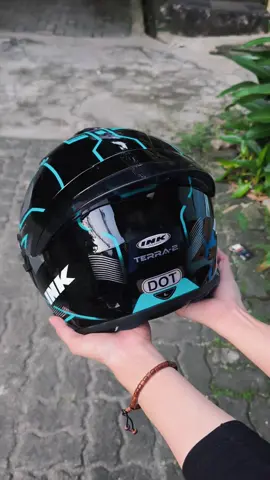 Helm Ink terra 2 Black Green #fyppppppppppppppppppppppp #helmsniviral #inkterra2 #helmink #helminkdoublevisor 