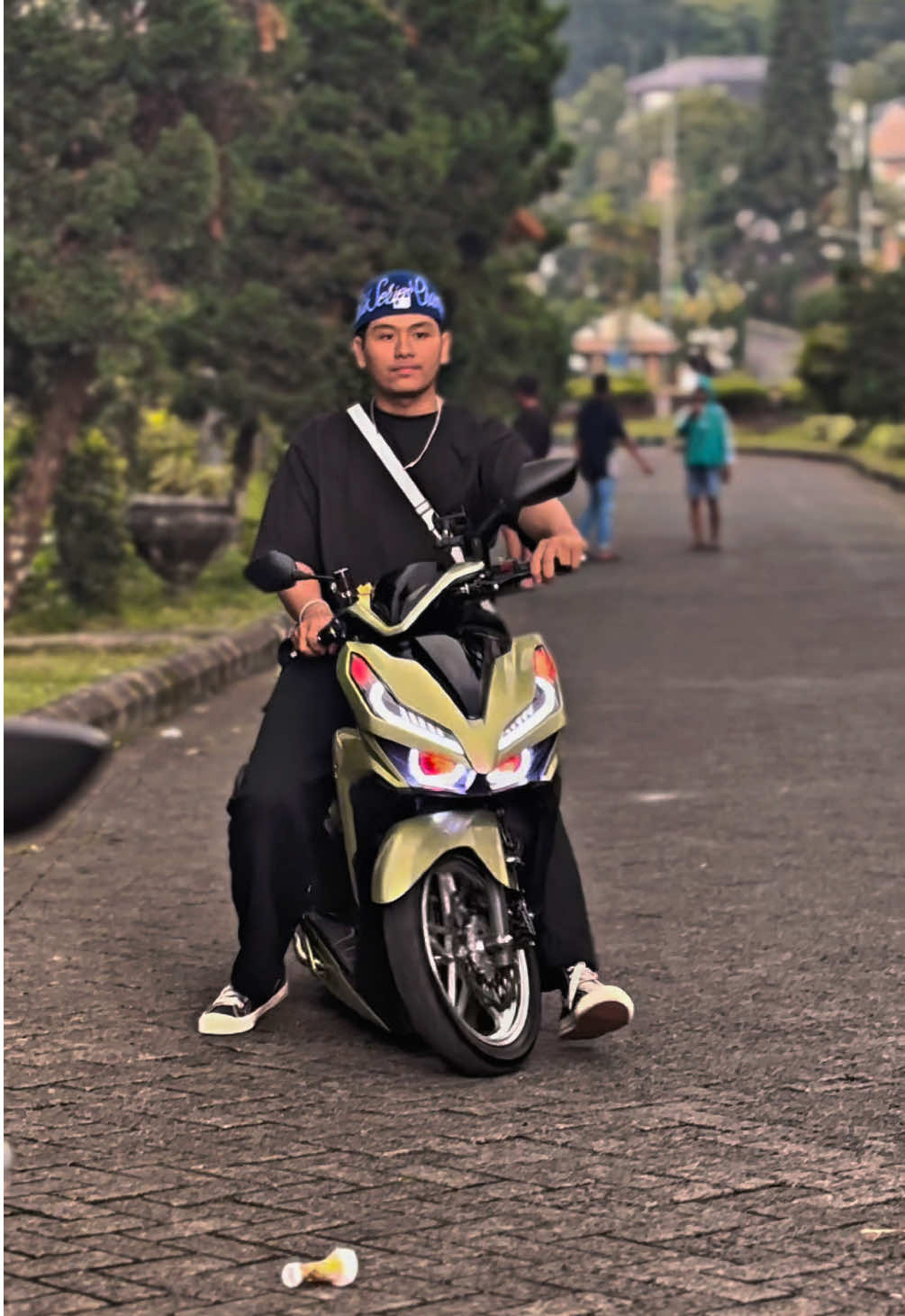 Berangkat bersih pulang basah🫠#vario #vario125 #variomodifikasi #fyp 