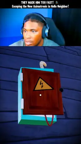 Escaping the New Animatronic in Hello Neighbor! (Impossible!) #scarygame #horrogame #horro #keemsama 