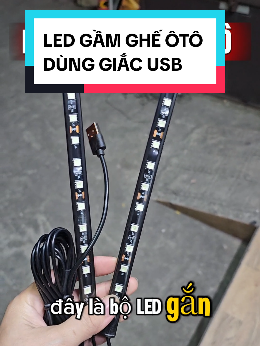 LED GẮN GẦM GHẾ XE ÔTÔ. #haphukienoto ##LAIXETAI #XECONTAINER #XETAITIKTOK #ledgamghe 