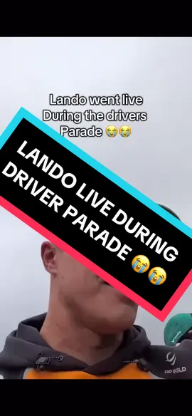 Lando going live during the drivers parade was not on my bingo card, why is the kick so fast😭😭#f1 #f1tiktok #formula1 #f1contentcreator #brazilgp 
