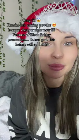 #kimchichic #settingpowder #makeuphacks #tiktokshopblackfriday #tiktokshopcybermonday 