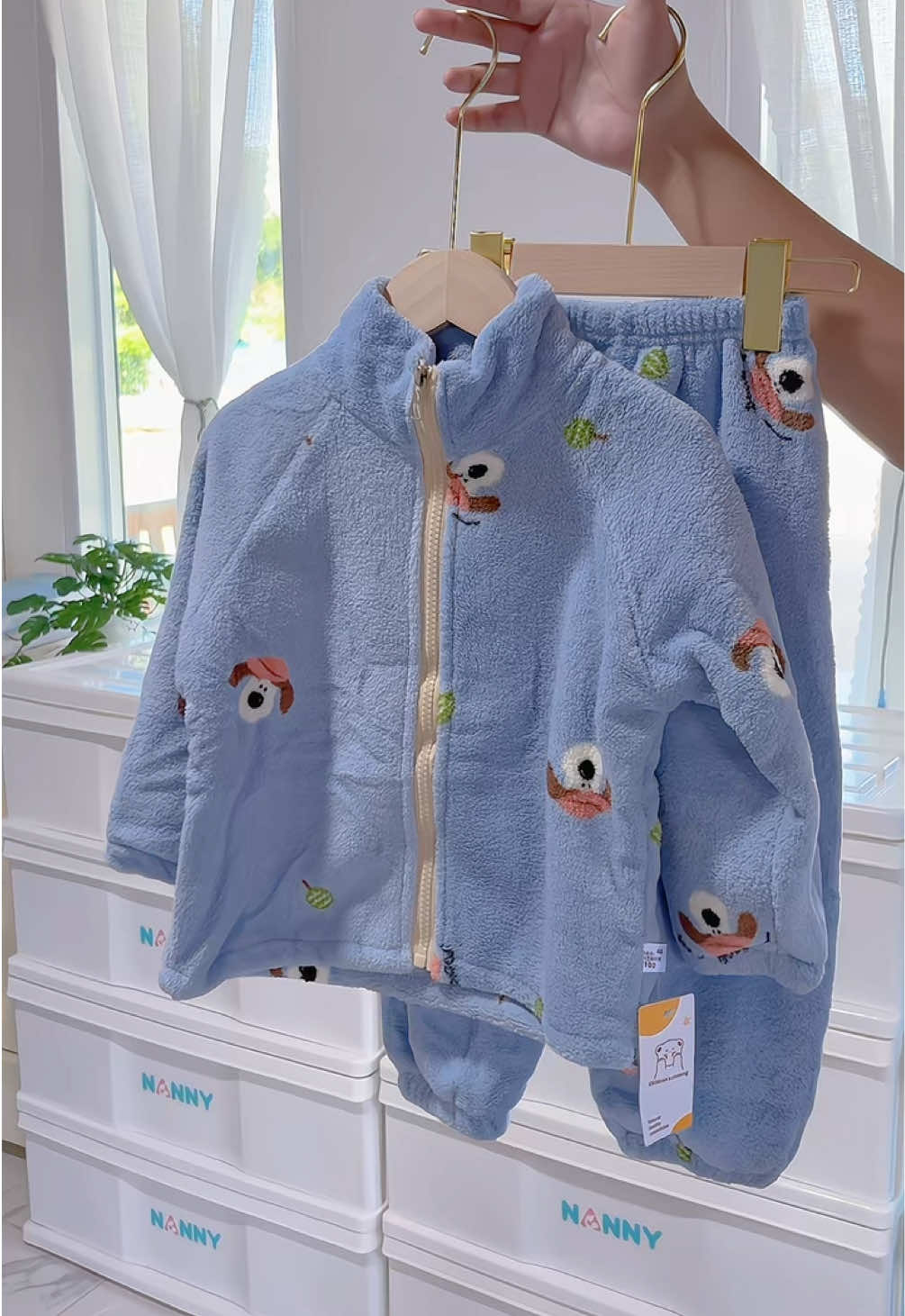 กันหนาวเด็กผ้าขนแกะนุ่มมาก #มี๊แป๋มน้องดีเทล #เสื้อผ้าเด็ก #ชุดนอนเด็ก #ชุดนอนเด็กแขนขายาว #ชุดนอนเด็กลายการ์ตูน 