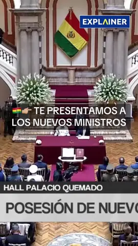 🇧🇴👉🏼 Ellos son los nuevos ministros de Bolivia #Ministros #bolivia #rodrigopaz #gabinete #explainer 