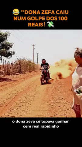 DONA ZEFA CAIU NUM GOLPE DOS 100 REAIS #vo3 #viral #sertaodonordeste🌵 