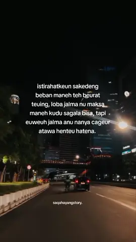 euweuh hiji ge nu nanya kumaha batin aing, sekalipun kolot aing sorangan 😭 #storysunda 