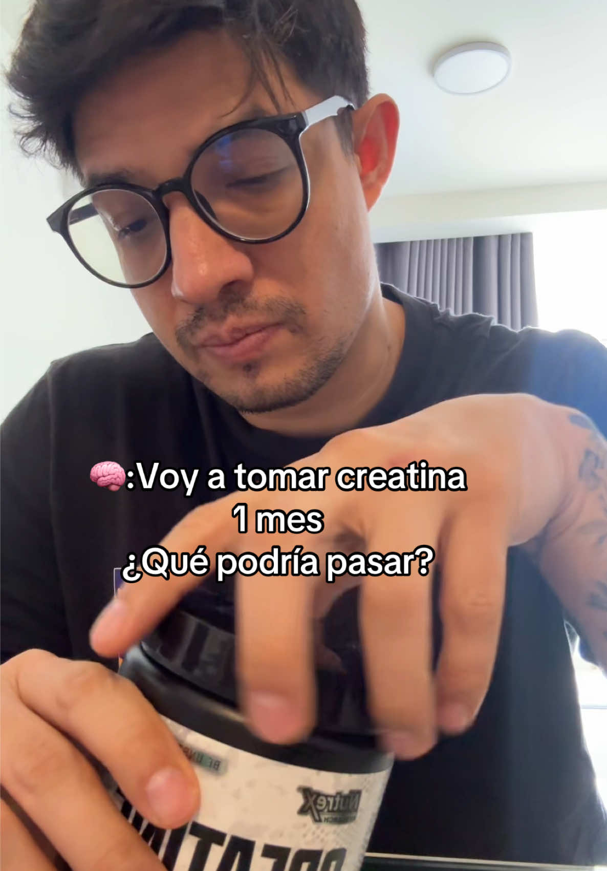 ¿Será que de verdad sirve? A 1 mes de fin de año lo único que se pierde es la FÉ… #suplementos #creatina #entrenamiento #gym #nutricion 