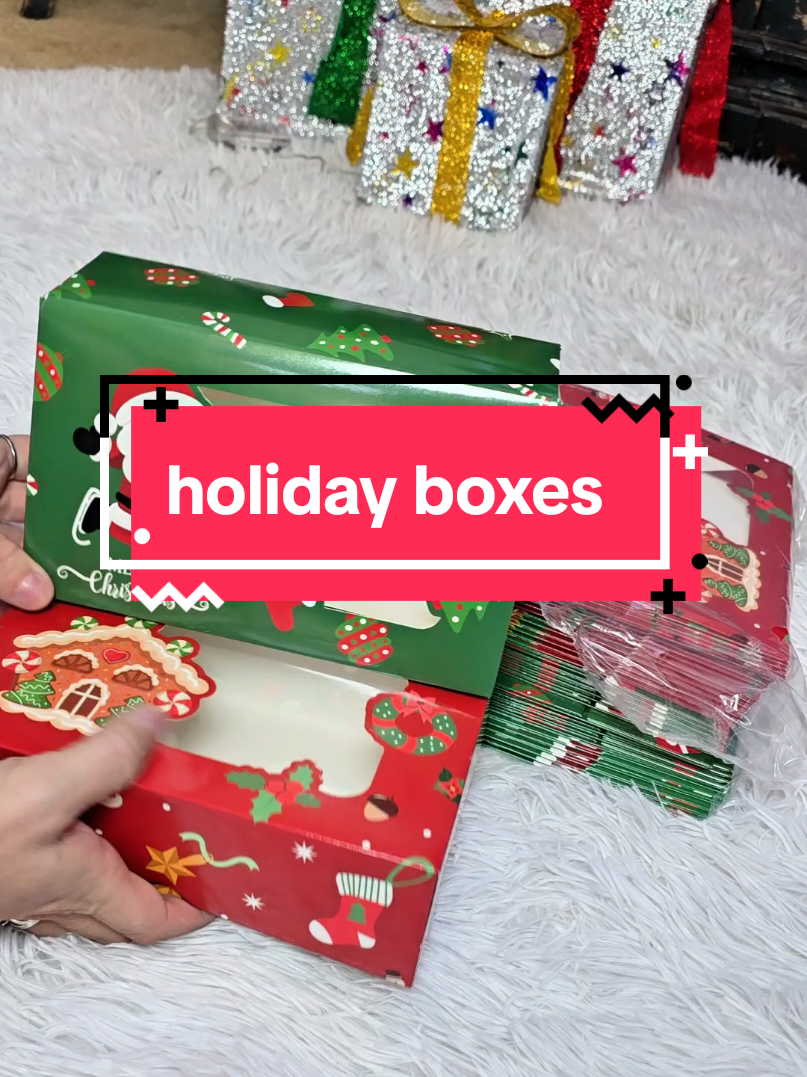 Before the holidays, I always felt like my treats looked plain no matter how much effort I put in… then I found these Christmas treat boxes 🎄 They make my cookies and candies look instantly gift-ready — like I actually had it together this season 😅✨ #tiktokshopblackfriday #holidaybox #holidaypacking #christmasbox #cookiebox 