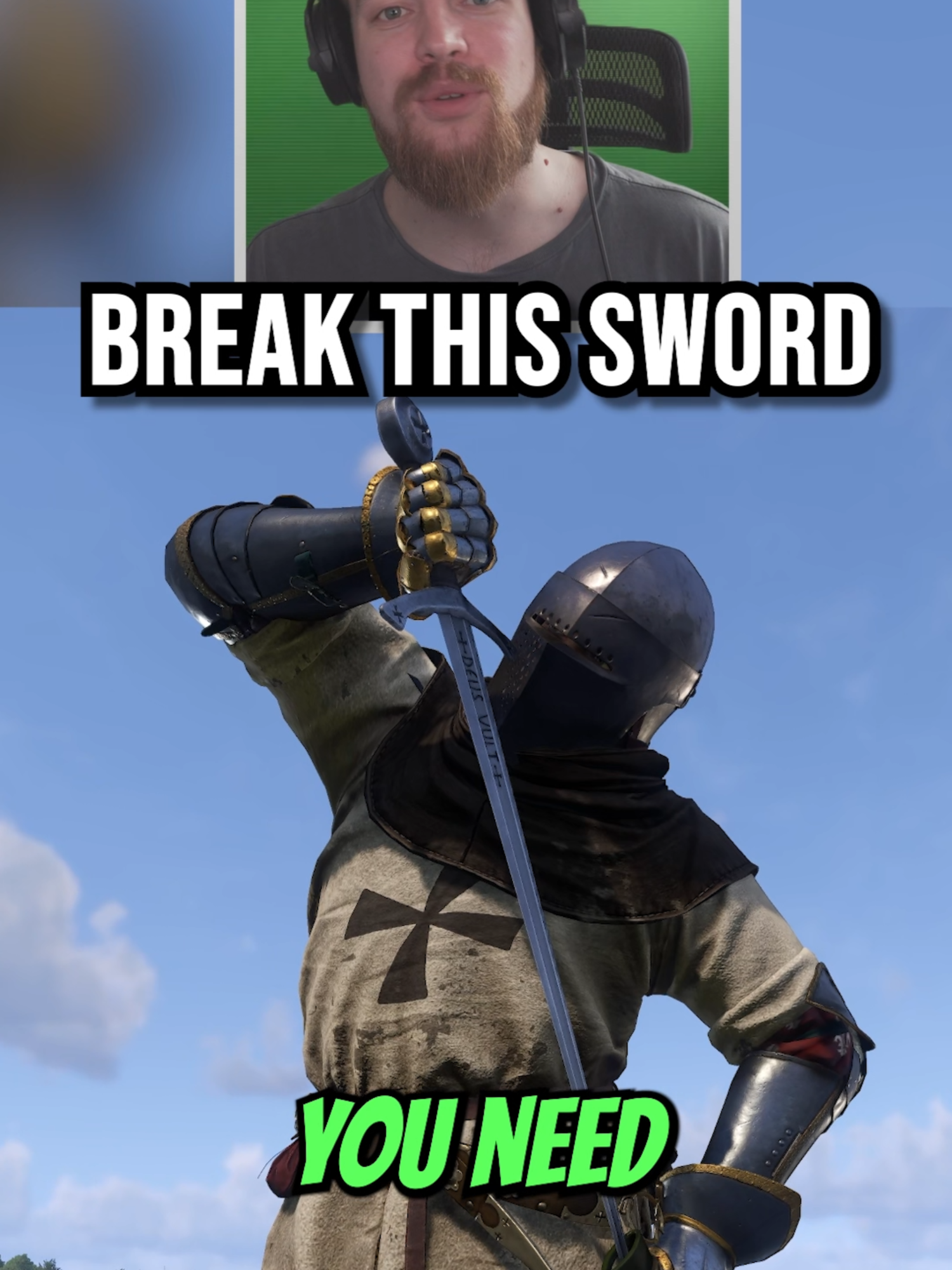 Make sure you break this unique sword as soon as you get it in Kingdom Come Deliverance 2's new  Mysteria Ecclesiae DLC. #kcd2 #kcd2tips #kingdomcomedeliverance2