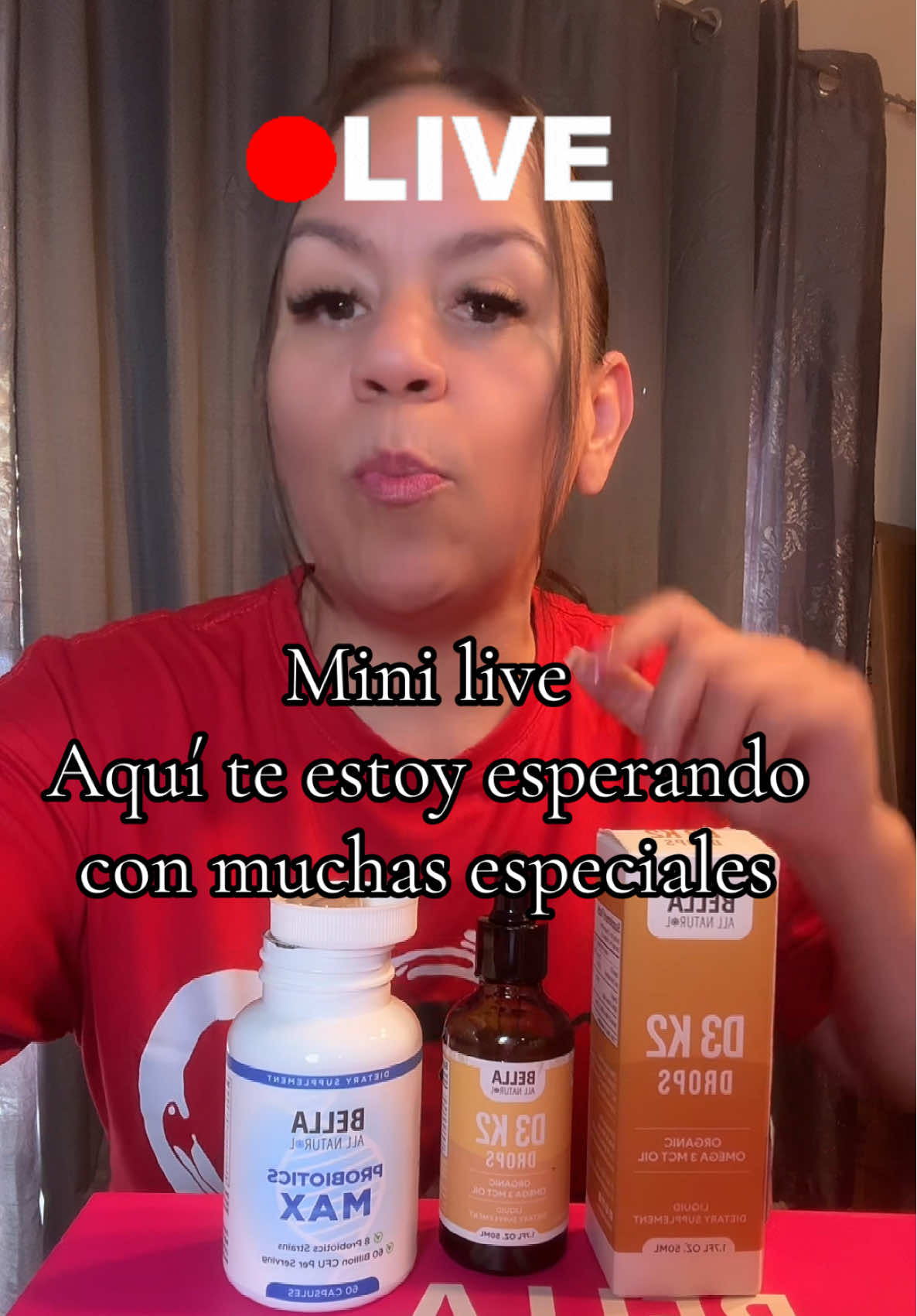 Mini live con grandes descuentos #live #bellaallnatural #flashsale 