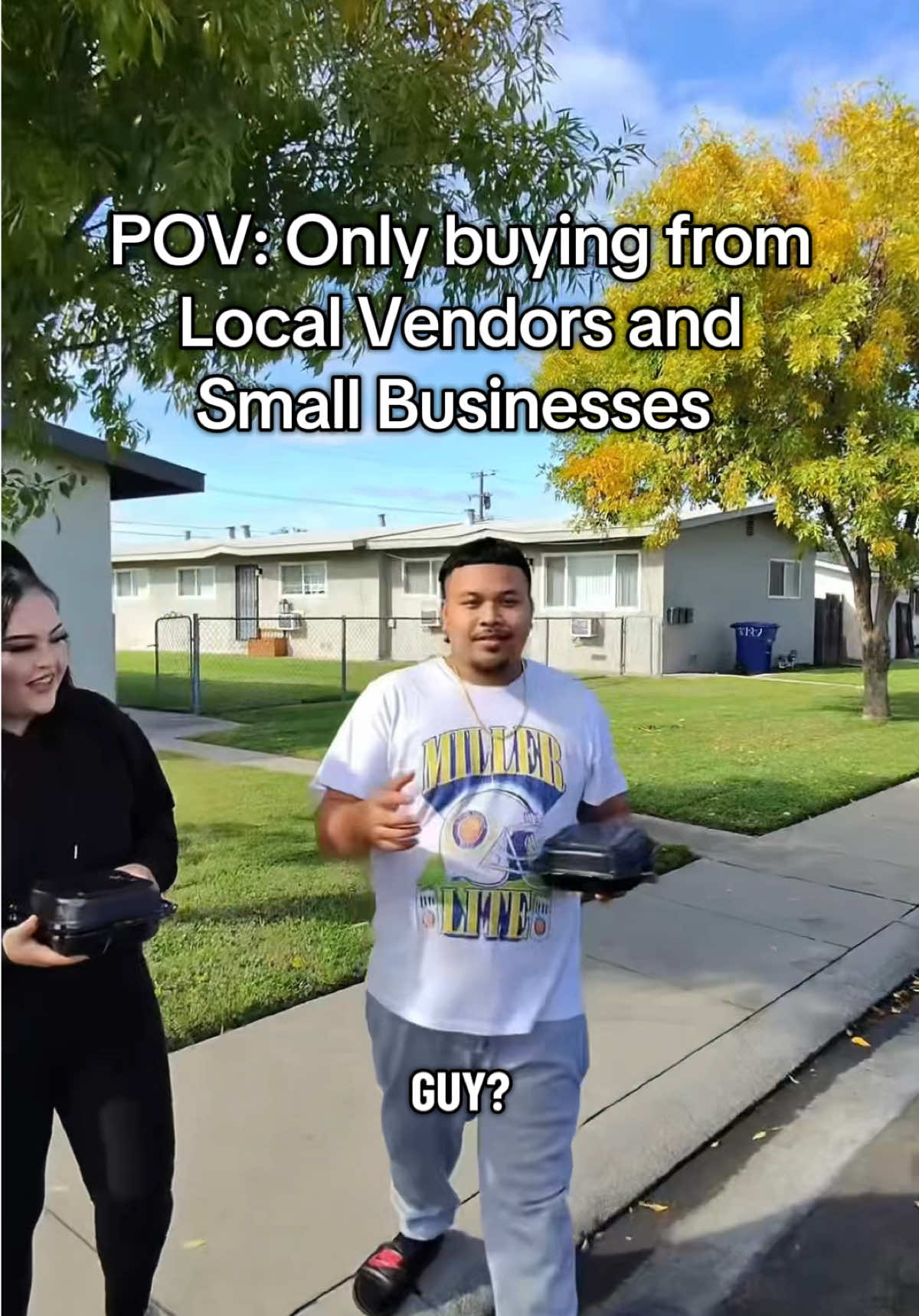 POV: Supporting a small business that sells sliders and chicken wings. #pov #SmallBusiness #supportsmallbusiness #Vlog #wholesome 