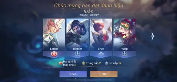 Meta lorion mạnh nhất mid hiện tại ??#lienquanmobile 
