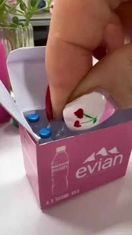 Unboxing and restock stock day in the mini fridge ##unboxingasmr #restock #minifridge  #littlethings 