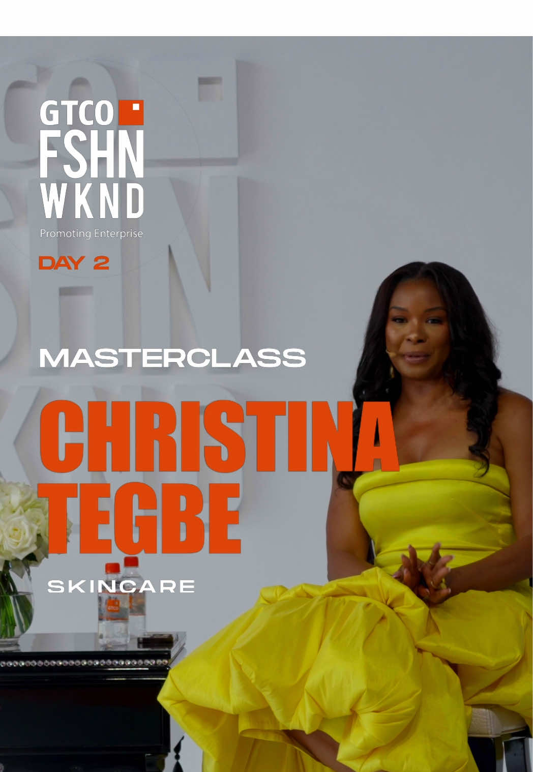It started with shea butter, a suitcase, and a dream. Today, Christina Tegbe inspires a generation of African entrepreneurs to build boldly and stay rooted.  #gtcofashionweekend #gtcofashionweekend2025 #promotingenterprise #Africasfinest