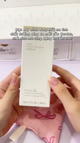 ✨ Dưỡng sáng – Mờ thâm – Da mướt cả ngày #Carslan #SerumDuongSang #GlowySkin #ReviewSkincare #skincareroutine 