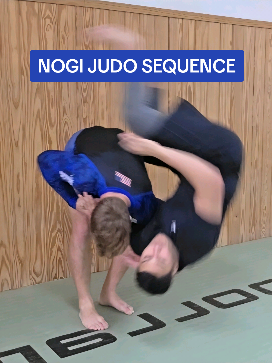 Nogi Judo Sequence 🥋 #Judo #NgoiGrappling #JudoThrow 