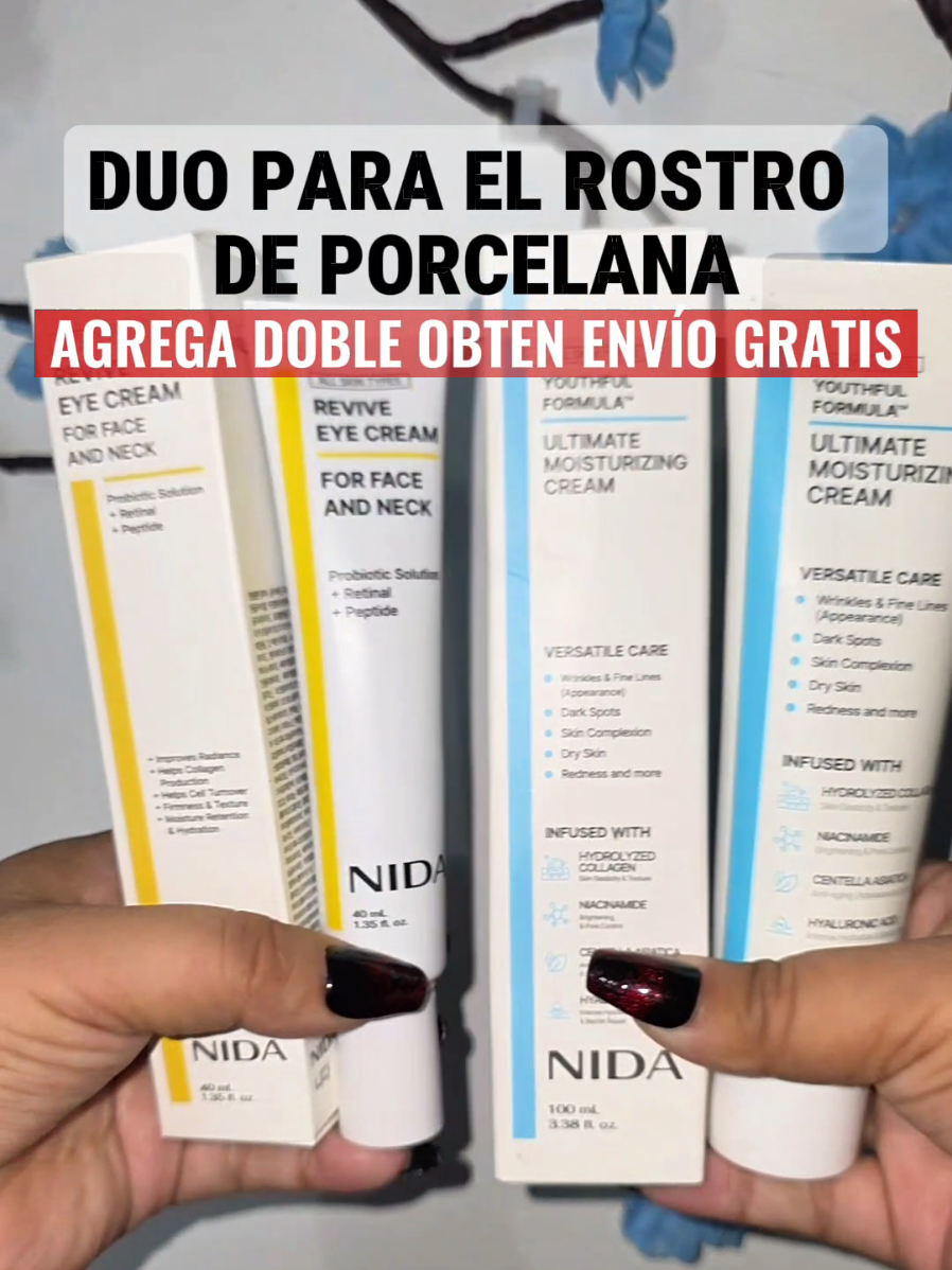 NIDA CREMA COREANA #nida #centellaasiatica  #skincarecoreano  #tiktokshopblackfriday  #tiktokshopcybermonday 