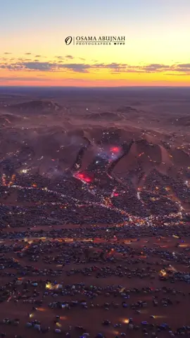 مشهد هذا تشوفه فقط في رالي تي تي صحراء ودان الجفرة ليبيا 🇱🇾🐪🏜️ #رالي_تي_تي_يجمعنا #صحراء_ليبيا  #رالي_تي_تي_2025 ByOsama Abujnah📸