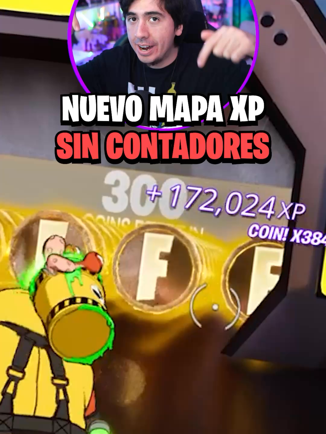 NUEVO MAPA XP SIN CONTADORES😱 SUBE LEVEL RÁPIDO #Fortnite #MapasXP #simpsons #JorgeIsaac115 #xpglitch