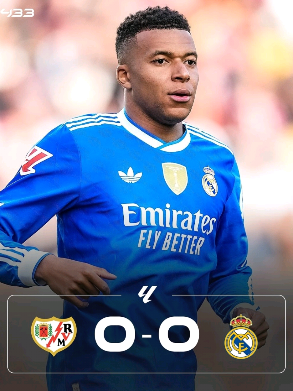 FT: VALLECANO 0-0 REAL MADRID 🤯 Rayo Vallecano kembali berhasil tahan imbang real Madrid 0-0 tanpa kebobolan. #realmadrid #rayovallecano #mbappe #viniciusjunior #CapCut 