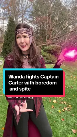 To be fair Wanda DID start it 🤣 #marvel #skit #afterlifeforwomenofthemcu #mcuafterlife #wandamaximoff 
