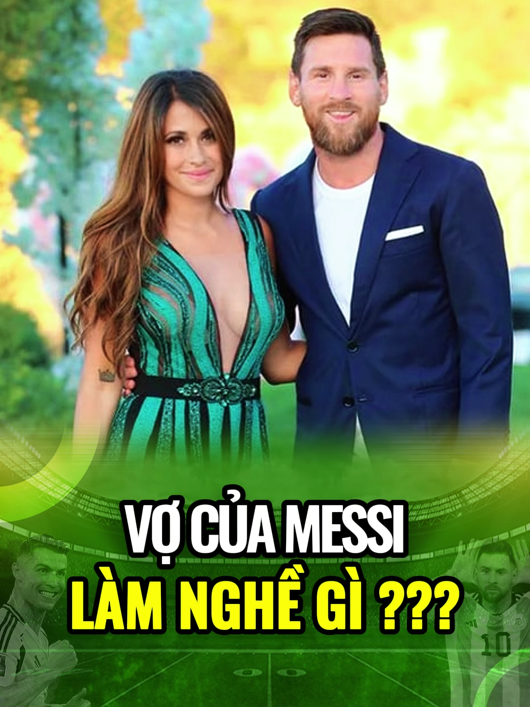 Vợ của  Messi làm nghề gì? #messi #antonella