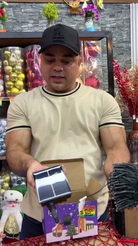 Luz con panel solar recargan con la luz del sol 🌞 decoración para tu 🏠 hogar #andresfantasiasny #decoraciondehogar #vlogs 