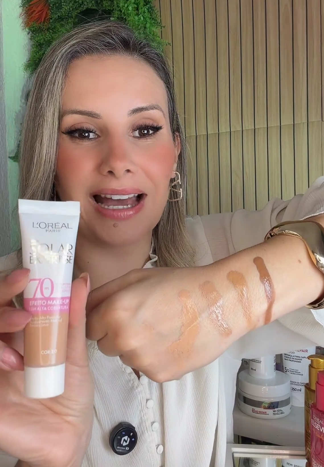 Quer uma pele protegida e com acabamento perfeito? O Expertise FPS 70 da L’Oréal Paris é o protetor com cor e proteção de sobra! São 5 tonalidades que se adaptam à pele brasileira, da 2.0 à 6.0 😍 💧 Textura leve ☀️ Alta proteção 🌸 Cobertura natural 💋 Pele linda o dia todo! ➡️ Clique no link do vídeo e garanta o seu! #protetorsolarloreal #solarexpertise #lorealparis #promocaododia #tiktokshopblackfridaybr 