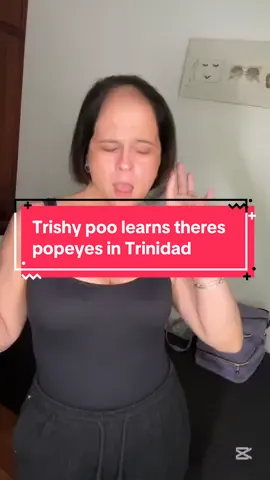 Trishy poo is clearly a fan lmao #trinitiktok #funny #comedy #differentfilters  #popeyes 