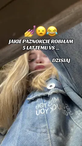 Dziewczyny czy któraś z Was miała tak samo? 🤪😂 Kochałam moje szalone paznokcie, niektóre z nich do dzisiaj mi się podobają, ale nie zrobiłabym już takich na co dzień, bo kompletnie nie współgrają z moim stylem Kiedyś wszystko było krzykliwe, dzisiaj wolę subtelność i minimalizm 😍😍  #manicure #foryou #fyp #nailart #viral 