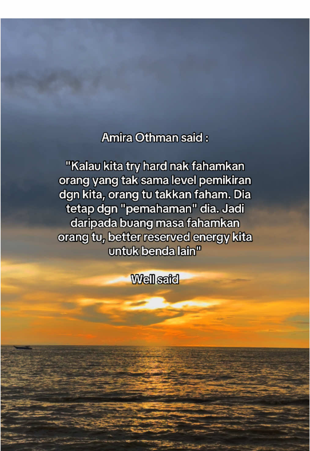 Amira Othman said : 