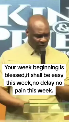 your week begining is blessed and it shall be easy for you.no pain no delsy this week. #apostlejoshuaselman  #prayer #prophesy  #koinoniaglobal 