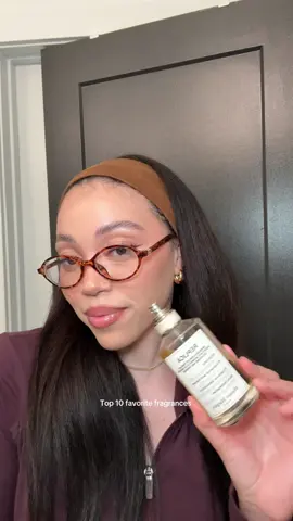 My top 10 favorite fragrances! @Valentino born in Roma extradose @5 SENS life of the party @VERSACE bright crystal @maisonmargielafragrances jazz club and afternoon delight @@Estée Lauderbeautiful magnolia @@Floral Street Fragrancessunflower pop @@Juicy Coutureviva la juicy @@NEST New Yorkvanilla bourbon @@Commodity Fragrancesmilk  #top1#top10g#fragrancef#perfumetiktokf#perfumef#perfumetok