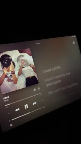 #xoxo #feng #lyrics #song #applemusic 