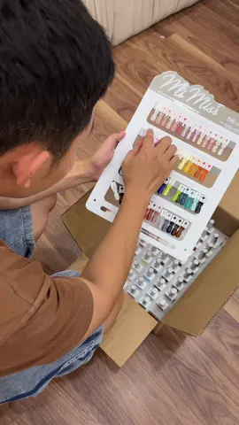 #mjlonail #mimissnail set sơn 56 màu mimiss bảng nam châm