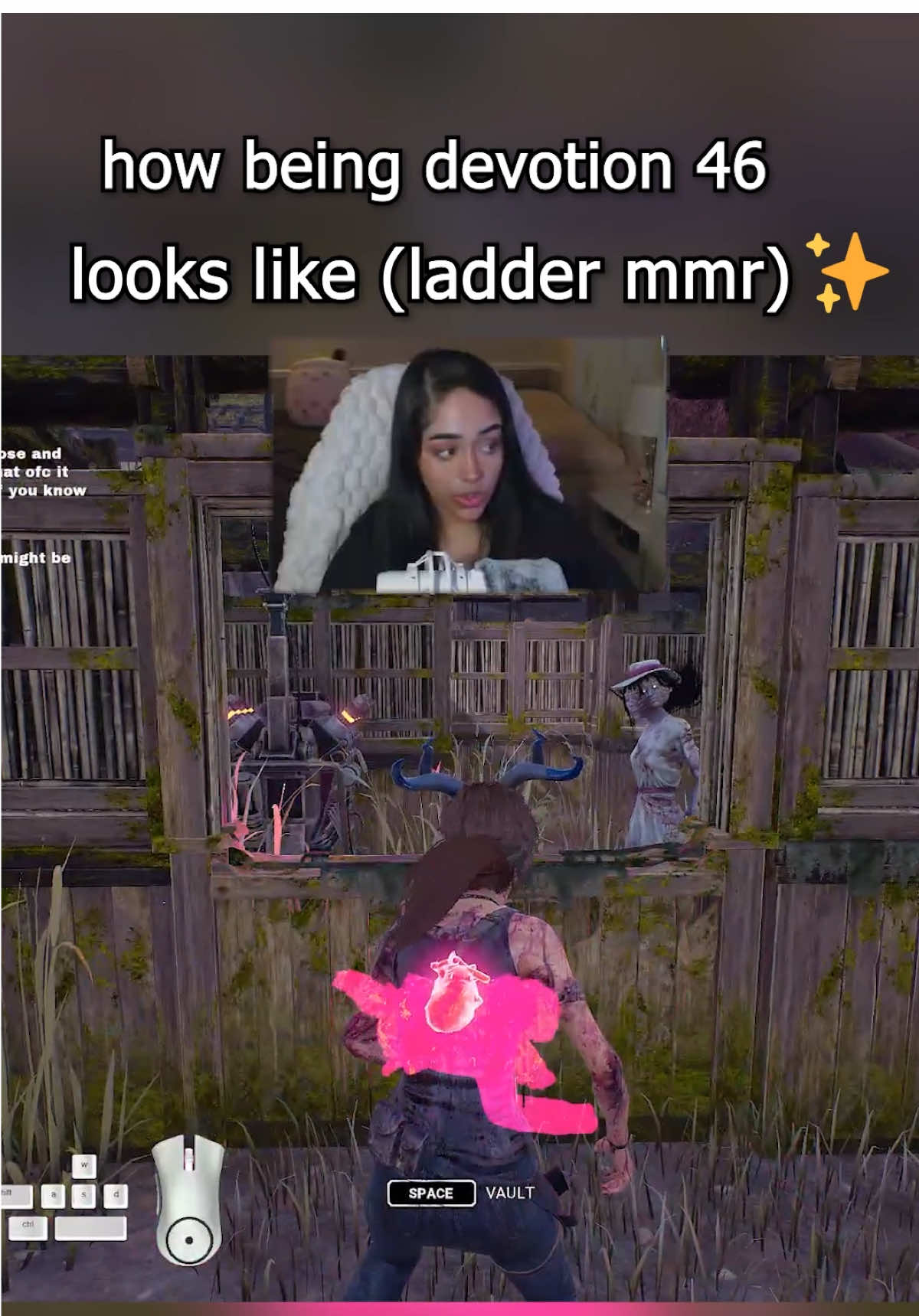 having a high devotion changes everything im ngl #dbd #deadbydaylight #dbdmemes #dbdsurvivor #dbdfunny 