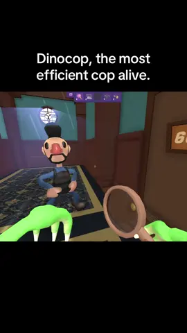 Dinocop is out on Steam now! Become the most efficient cop in town. #indiegame