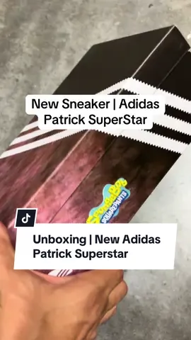 New Sneakers | Adidas Patrick Super Star Unboxing #adidas #sneakers #spongebob #sneakerhead #unboxing 