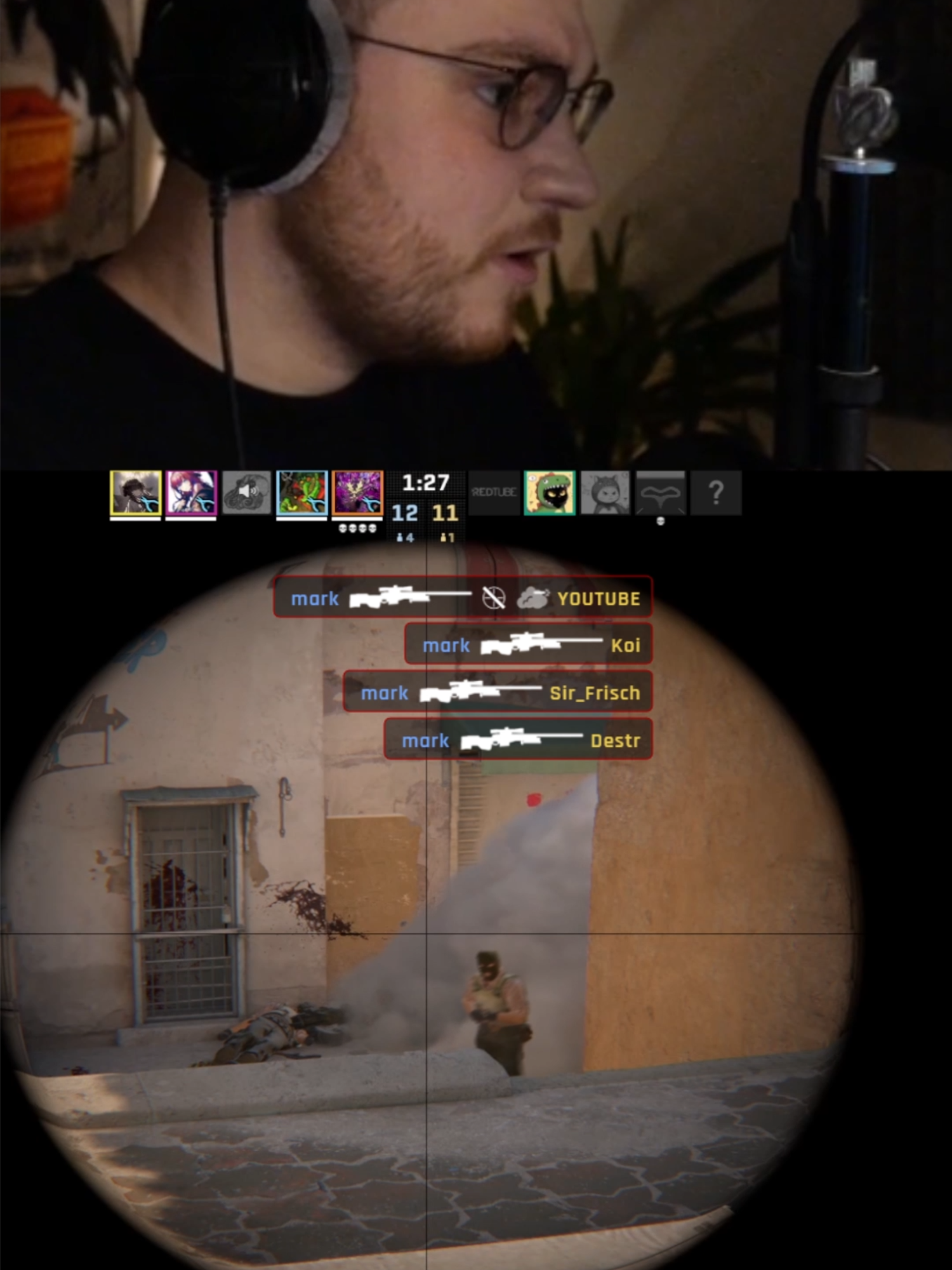 they talk about my one taps #cs2