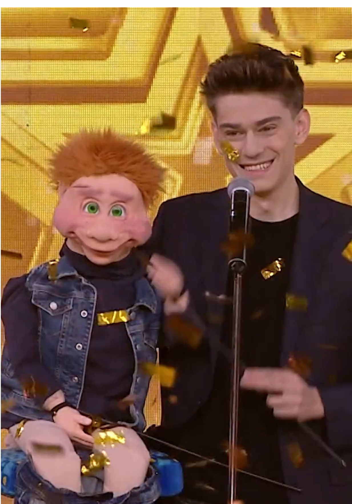 🤩 #nikolasbushi #albania #talent #gottalent #art 