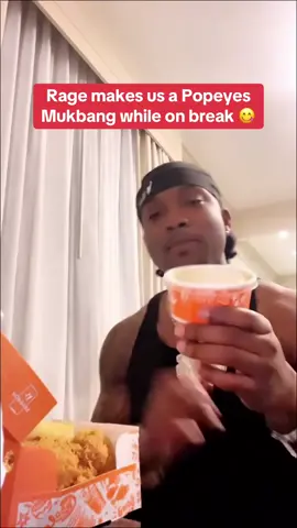 Bro came to his senses at the end 😭 #yourrage #popeyes #mukbang #fyp #viral 