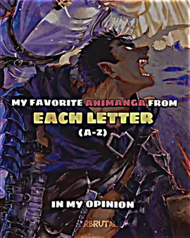 My Favorite Animanga From Each Letter | New Series!! #naruto #dragonball #pokemon #fypシ゚viral #viral 