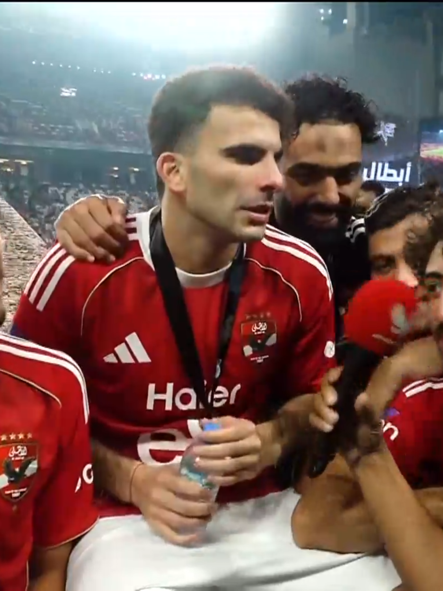 أول تعليق من نجم النادي الأهلي أحمد سيد زيزو بعد الفوز ببطولة كأس السوبر المصري على حساب الزمالك 🦅🔥 #ستاد_الأهلي #sportsontiktokik