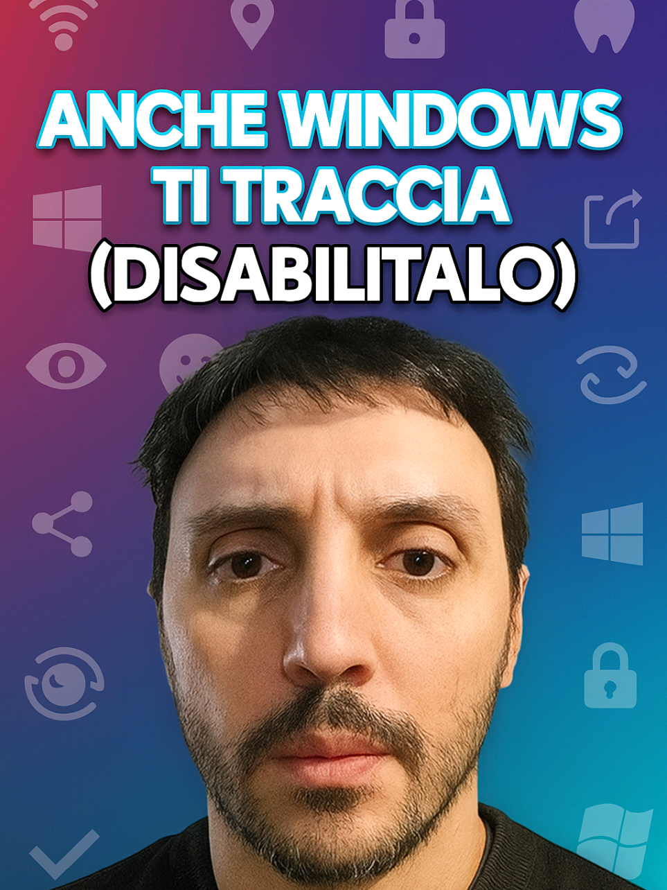 Windows sa esattamente dove sei 😳  disabilità questa funzione e riprendi la tua privacy! 🔒💻 #windows #privacy #tutorial #over #windowspcuso 