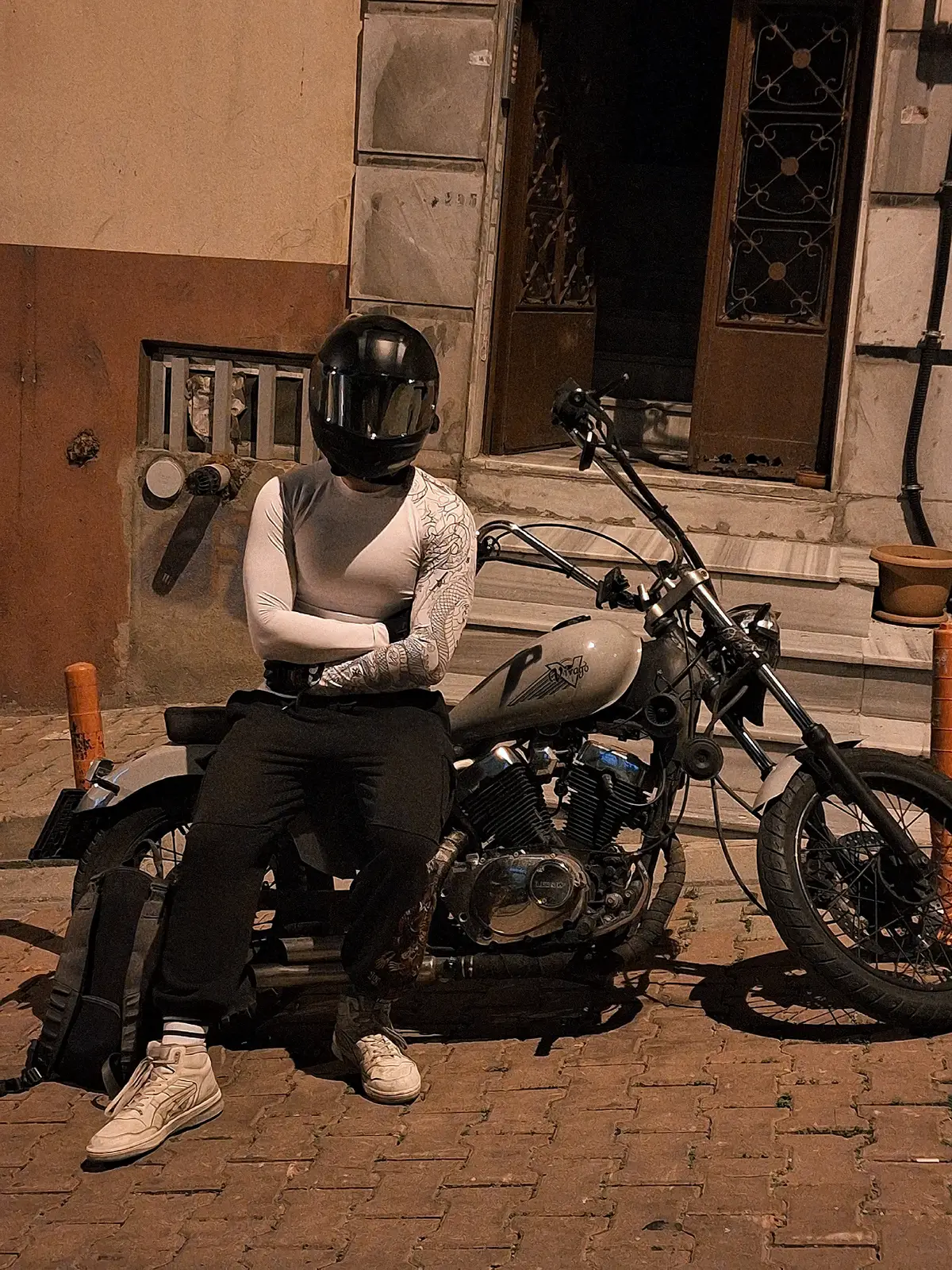 I end up in a place I never even knew could feel this bad #chopper #yamaha #gym #fyp #targetaudience 