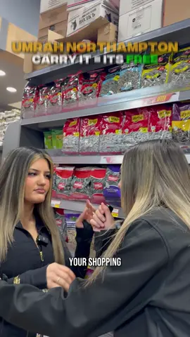 30 seconds to grab whatever you want 🤩 #fyp #umrah #northampton #halal #supermarket 