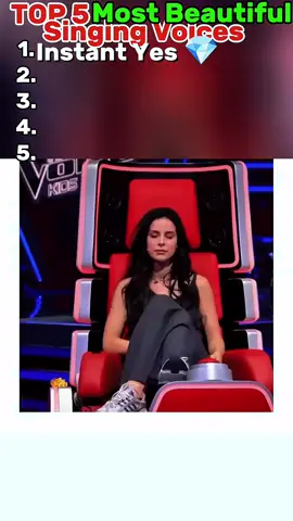 TOP 5 Most Beautiful Singing Voices  #singing #audition #top5 #viraltiktok #thevoice 